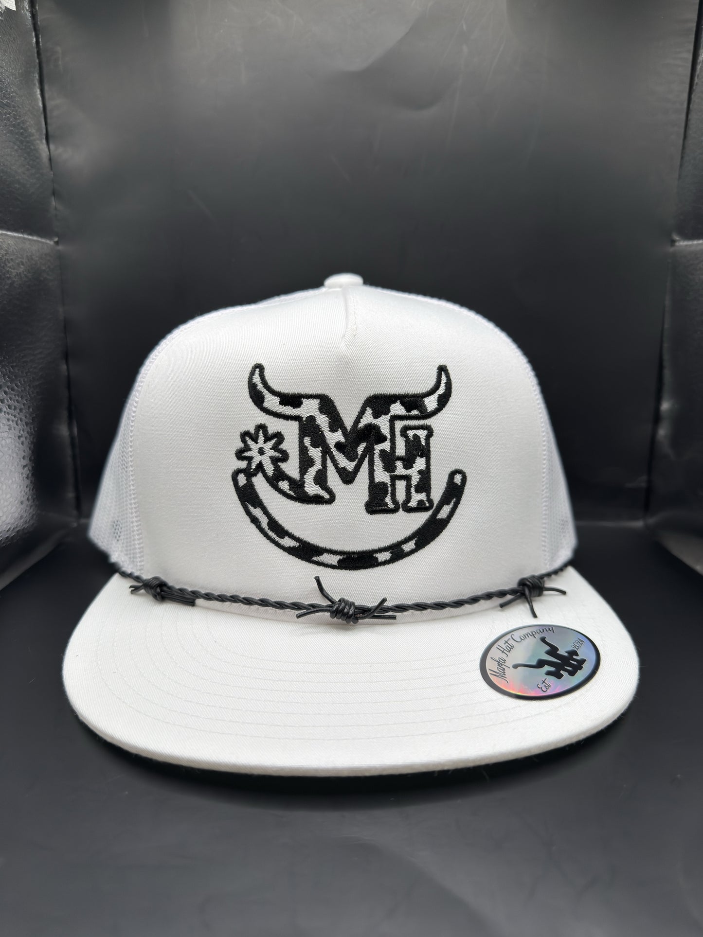 Branded Spurs Cowprint